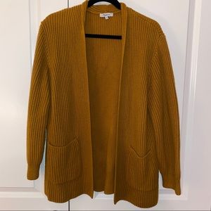 Madewell ribbed cardigan